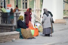 Roma-Frauen am Markttag